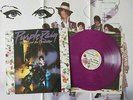 PRINCE PURPLE RAIN ORIGINAL UK / EUROPE PURPLE VINYL PRESSING with POSTER