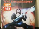 THIN LIZZY Live And Dangerous 2 LP Vinyl Translucent Red Brand New Sealed Rare