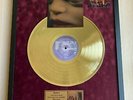 Rammstein Mutter 2001 Vinyl Gold Metallisierte Schallplatte im Rahmen montiert