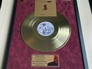 The Notorious BIG Ready To Die 1994 Vinyl Gold Metallized Mounted Record