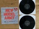 NEW MODEL ARMY History LP Original 1st press vinyl w/rare Adrenalin 12
