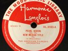 78rpm Harmonic Langlois Charles Brull HL 103 Rare Music Library Jack Shaindlin