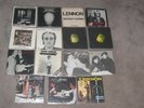 JOHN LENNON 15 RARE SINGLES INC COLD TURKEY, IMAGINE - ORIGINAL PICTURE SLEEVES