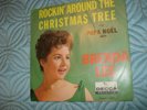 BRENDA LEE Rockin' Around The Christmas Tree 1958 DECCA 45 with PICTURE SLEEVE