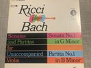 DECCA DL 710142 RICCI PLAYS BACH   SONATAS & PARTITAS FOR UNACCOMPANIED VIOLIN