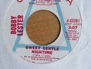 NORTHERN SOUL R&B  - Bobby Lester - Sweet Gentle Nightime Columbia R/W DEMO