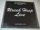 URIAH HEEP LIVE JANUARY 1973 2 LP SEALED FIRST PRESS US MERCURY NOT CUTOUT