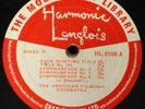 78rpm Harmonic Langlois Charles Brull HL 108 Rare Music Library Jack Shaindlin