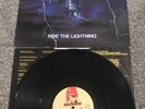 Metallica - Ride the Lightning vinyl LP 1984, Original Music for Nations MFN27.