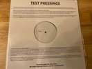 THE PRIMITIVES  - RARE VINYL LP TEST PRESSING THE LAZY YEARS