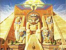 Iron Maiden - Powerslave LP Album EMI Heavy Metal Rock Vinyl Record Rare