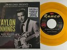 Waylon Jennings / My Baby Walks All Over Me / #549 RSD 2014 Gold Vinyl 45 / Mint