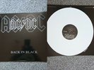Ac/dc acdc back in black WHITE VINYL mint and unplayed record Lp