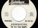Intense Garage Punk Freakout JELLY BEAN BANDITS Generation 45 Mainstream HEAR