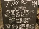 Aus Rotton The System Works For Them red wax crust punk LP poster
