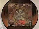 Flotsam And Jetsam Signed Doomsday Picture LP Metallica Newsted