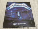 Metallica Ride The Lightning 1984 Original Vinyl Elektra Megaforce