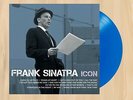 BLUE VINYL----  FRANK SINATRA Icon WALMART LP Fly Me to the Moon MY WAY     1209