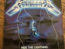 METALLICA Ride The Lightning 1984 Megaforce 1st Press MRI 769
