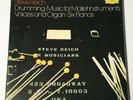 Steve Reich - Drumming - Music For Mallet Instruments ... still sealed