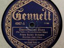 Prewar/Hot Jazz 78 RPM FRIARS SOCIETY ORCHESTRA - Discontented Blues GENNETT V+
