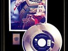 AEROSMITH LOVE IN AN ELEVATOR 45 RPM GOLD METALIZED RECORD RARE NON RIAA
