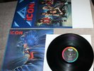 LP   ICON  Icon [SAME-  s/t]   Original 1st US Release + Poster [1984] N.MINT