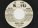 '55 R&B/Doo Wop STRANGERS Without a Friend/Think Again KING M- DJ HEAR BOTH