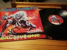 IRON MAIDEN - A REAL LIVE ONE - VINYL RECORD UK - 1ST PRESS - G/F . A1/B1 RARE