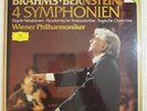 Brahms 4 Symphonies Bernstein VPO 4LP DGG 2741 023 Digital Stereo Like NEW NM
