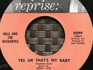 Hale and the Hushabyes 45 - Yes Sir That's My Baby / Jacks Theme - Reprise Stock