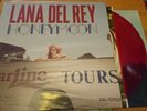 Lana Del Rey Honeymoon TRANSLUCENT RED VINYL Double Album LP Record Del Ray 2015