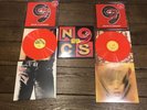 ROLLING STONES holy trinity all 3 Carnaby St red Vinyl LPs  Goats Sticky Honk