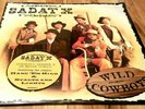 SADAT X BRAND NUBIAN Wild Cowboys 1996 Hype Sticker LP RECORD NEW