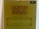 Lightnin' Hopkins and the Blues Mono LP Album 1st Press 1962 Imperial LP9211 VG+