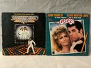 2 JOHN TRAVOLTA MOVIE SOUNDTRACK Vinyl LP Lot- SATURDAY NIGHT FEVER GREASE