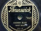 Dock Boggs Country Blues Banjo 78 RPM Record Brunswick 131 GREAT