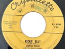 * JOHNNY STARK Rockin Billy/Drivin Me Out WILD ROCKABILLY Crystalette 45 HEAR