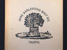 Traffic - John Barleycorn Must Die - LP UK 1970 - Textured Pink Island Label 1st