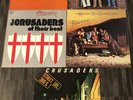 THE CRUSADERS Vinyl 5 LP Lot- THOSE SOUTHERN KNIGHTS, STANDING TALL, Best Of