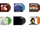 METALLICA SET OF 6 LPS COLORED VINYL KILL JUSTICE RIDE MASTER BLACK HARDWIRED?