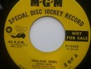 45 RPM ROCKABILLY, ARTHUR SMITH, TEEN-AGE REBEL / EASY ROCK