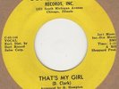 Dee Clark Thats My Girl  Constellation  Soul Northern motown