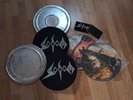 Sodom - Agent Orange - 2 LP Picture Vinyl Filmdose - komplett, selten