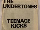 UNDERTONES - TEENAGE KICKS - ORIG UK 78 WHITE PS - PUNK NEW WAVE POWER POP