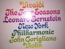 Vivaldi The Four Seasons Leonard Bernstein MS 6744/ML6144