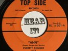 Killer AR Teen Rocker Country 45 EVERETT SONGER & THE ECHOS Ann TOP SIDE (MO)