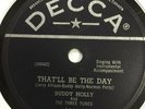 1954-57 BUDDY HOLLY ON 78 RPM DECCA CANADA 30434 THAT BE THE DAY,ROCK AROUND WIT