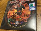 RARE  IRON MAIDEN: NIGHTS OF THE DEAD LIVE LEGACY 3 LPS WALMART GREEN WHITE RED