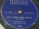 MISSISSIPPI SLIM And The NITE OWLS I'm A Long Gone Doggie TENNESSEE VG-